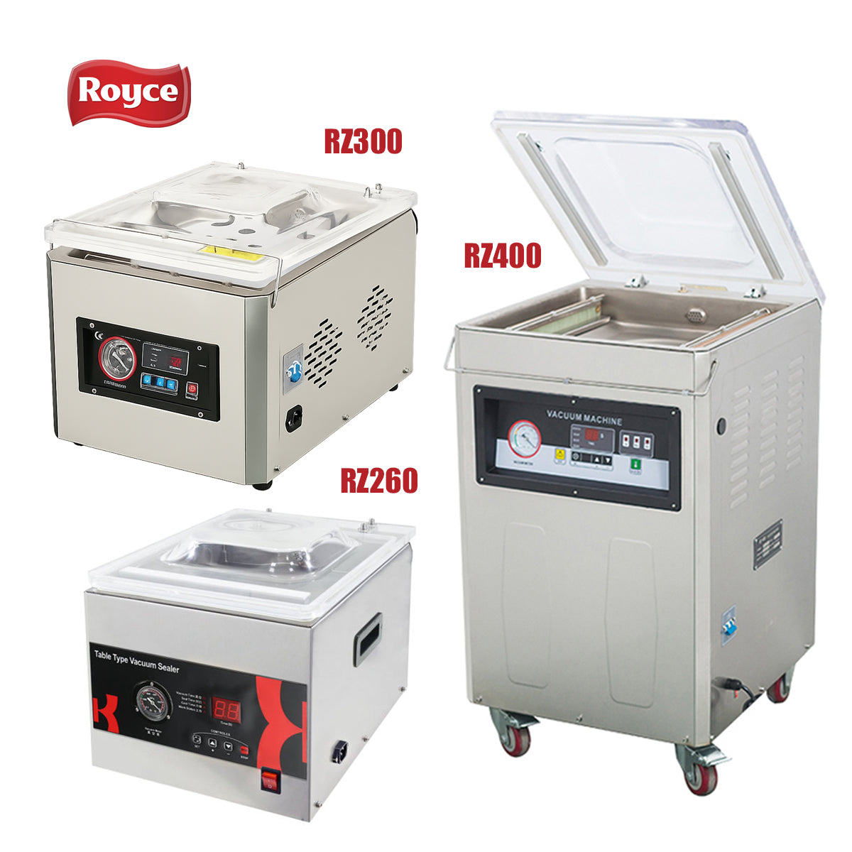 Commercial grade Powerful Chamber Vacuum Sealer | 3 options