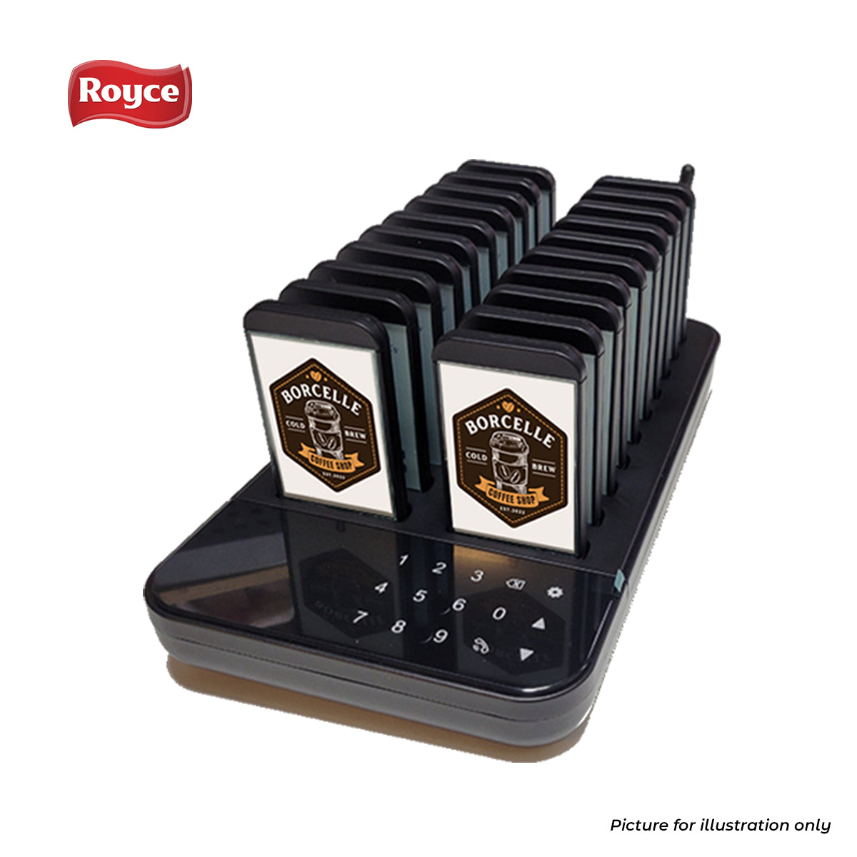 20pcs premium buzzer pager set wireless paging system Food Queueing System