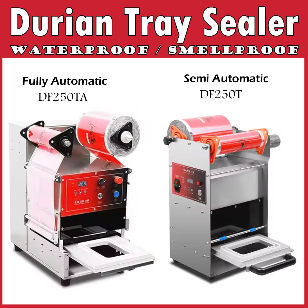 Royce Tray Sealers Singapore Preferred Local Sealing Machine Supplier