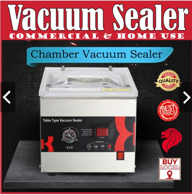 Chamber Vacuum Sealer - tabletop compact food kitchen vacuum sealer